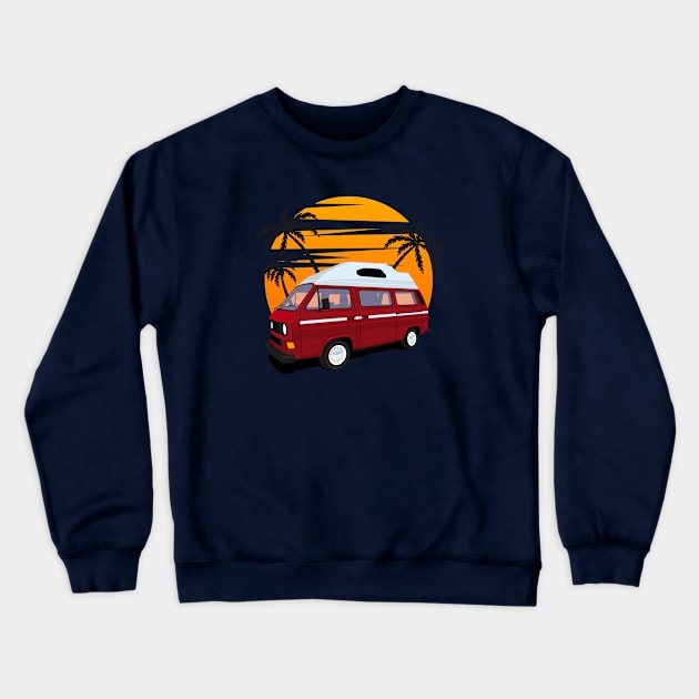 Classic Van Crewneck Sweatshirt by masjestudio